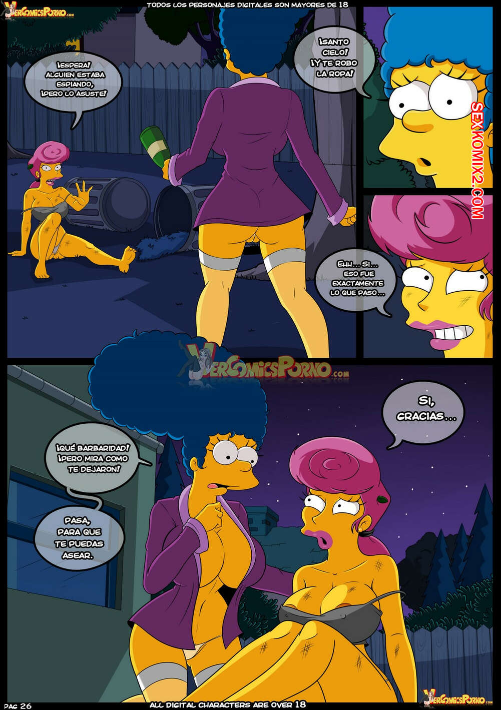 Порно комикс аниме симпсоны фото 117
